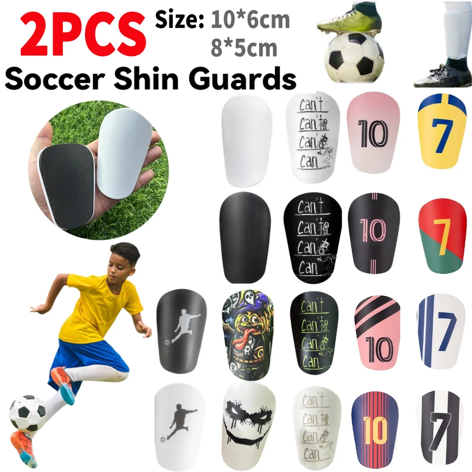 1 Paire De Mini Protège-tibia De Football Pour Entraînement De Football, Planche à Tige Absorbant Les Chocs, Protection Des Jambes Pour Enfants
