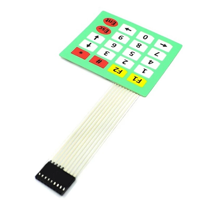 

10 PCS 4X5 Key Membrane Switch Keyboard 20 Keyboard Membrane Switch Diy Kit Flexible Best Performance