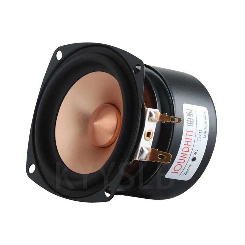 Speaker Driver Unit 15-60W 3 Inch Home Audio Sound Amplifier DIY LoudSpeaker Units