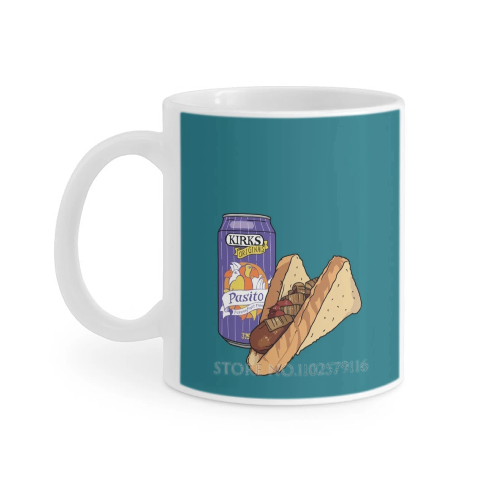 Snags Snag And Pasito Combo White Mug Milk Tea Mug Print Mug 11 Oz