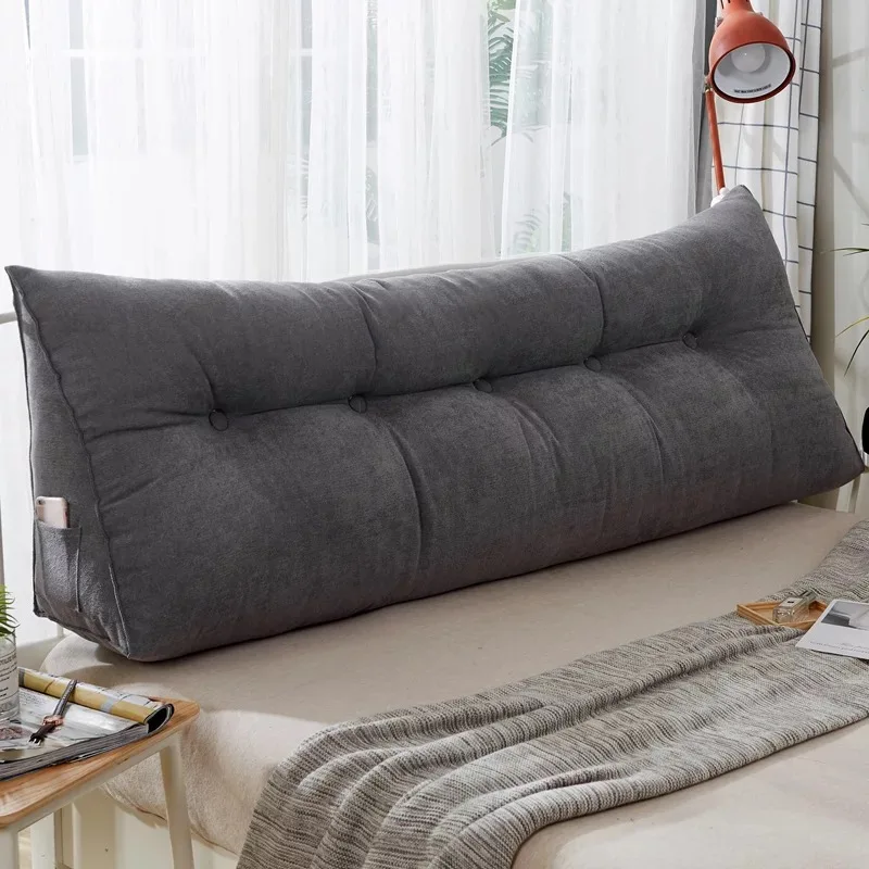 

Formtheo Bed Headboard Long Cushion Bedside Backrest Large Decorative Pillow 200 180 150cm