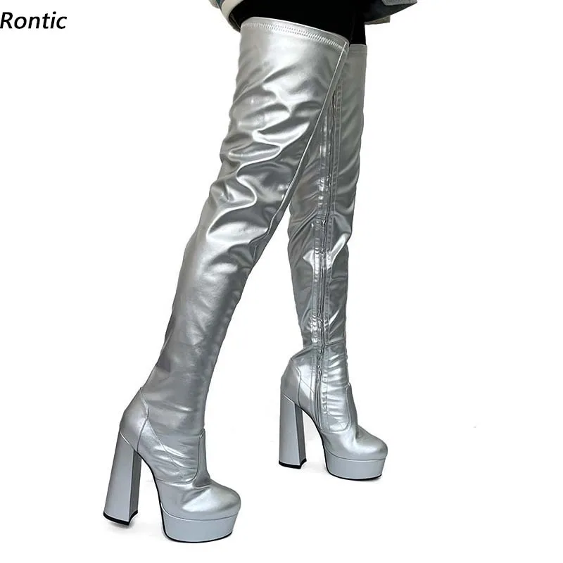 

Женские вечерние ботинки на массивном каблуке, с круглым носком, размеры 5-15