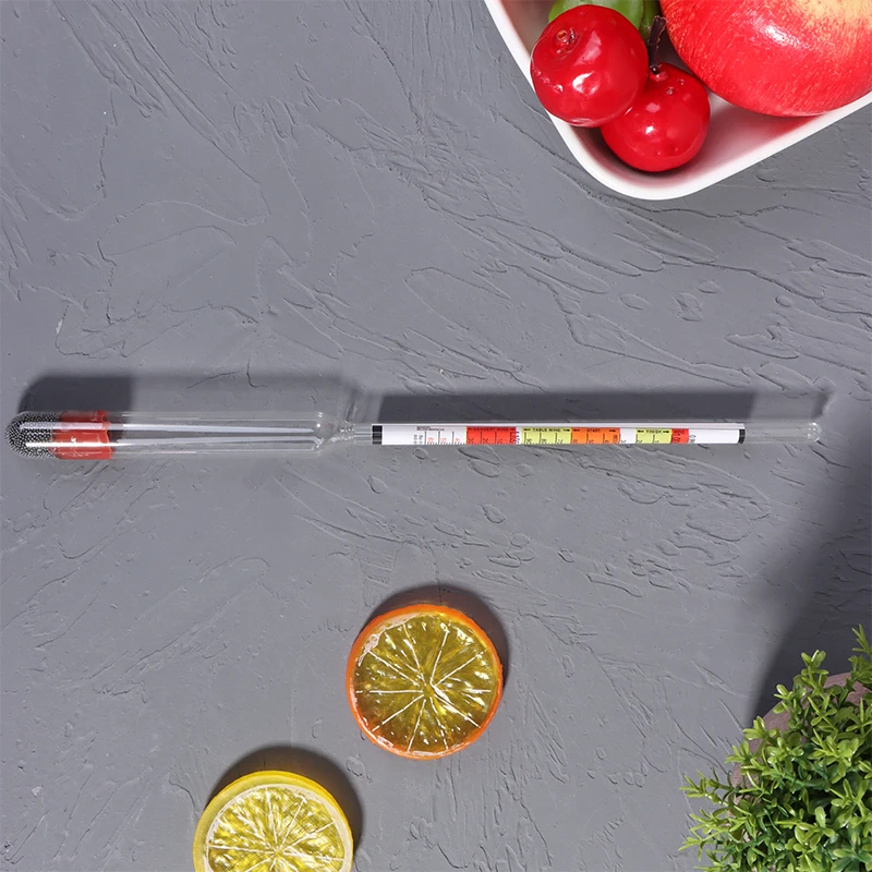 Triple Scale Hydrometer Self Brewed Wine Sugar Meter Alcohol Measuring for Home Brewing Making Beer Wine Mead Ale Craft wine alcohol meter