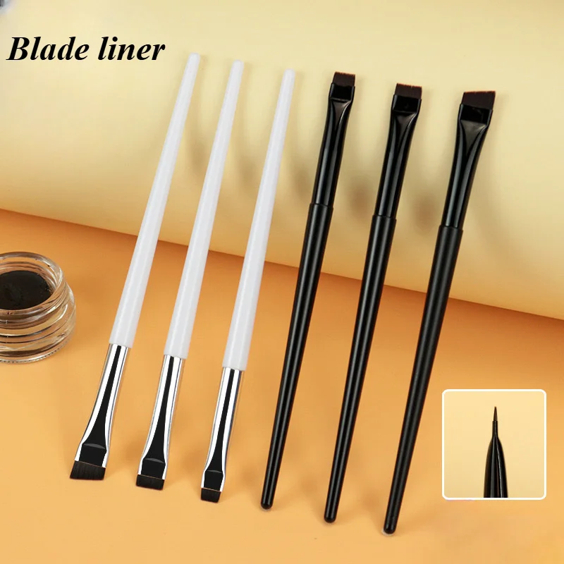 

New Creative Blade Eyeliner Makeup Brush Makeup Tool Beginner Angle Flat Eyebrow Brush Makeup brush set