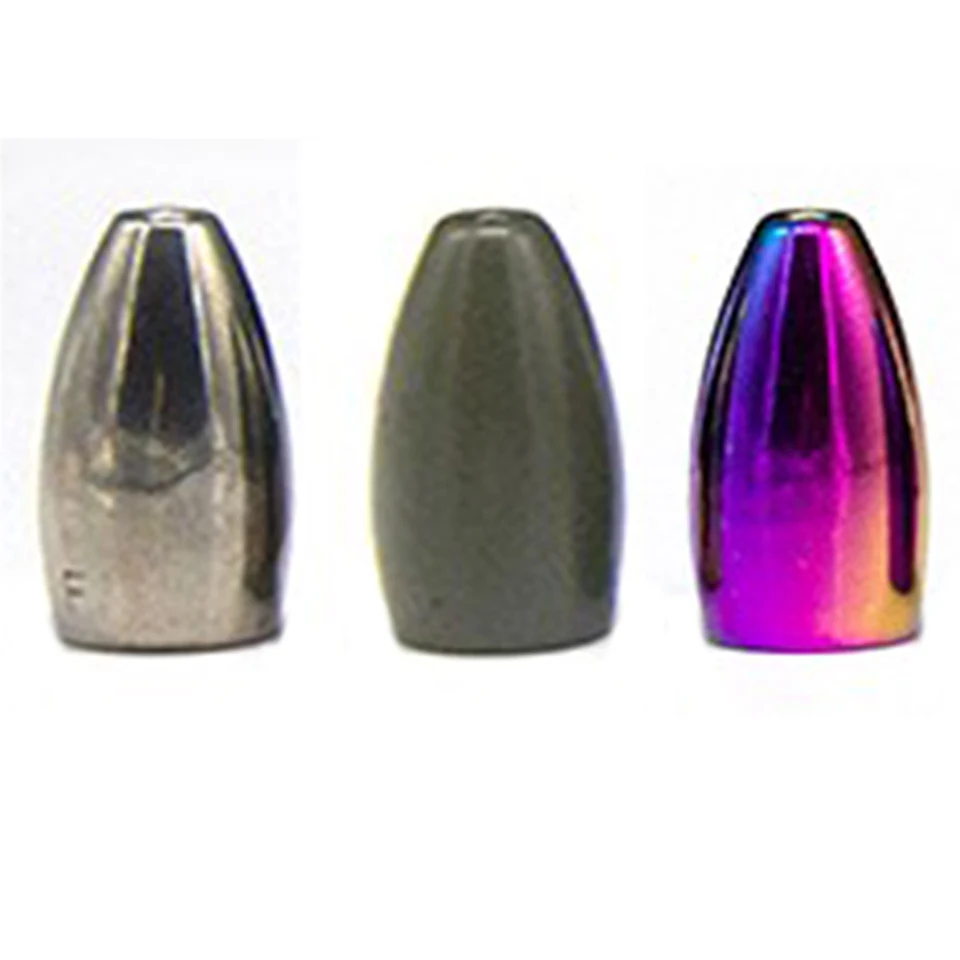 1/8 Oz Bullet Weights Tungsten Flipping Weights For Bass Fishing