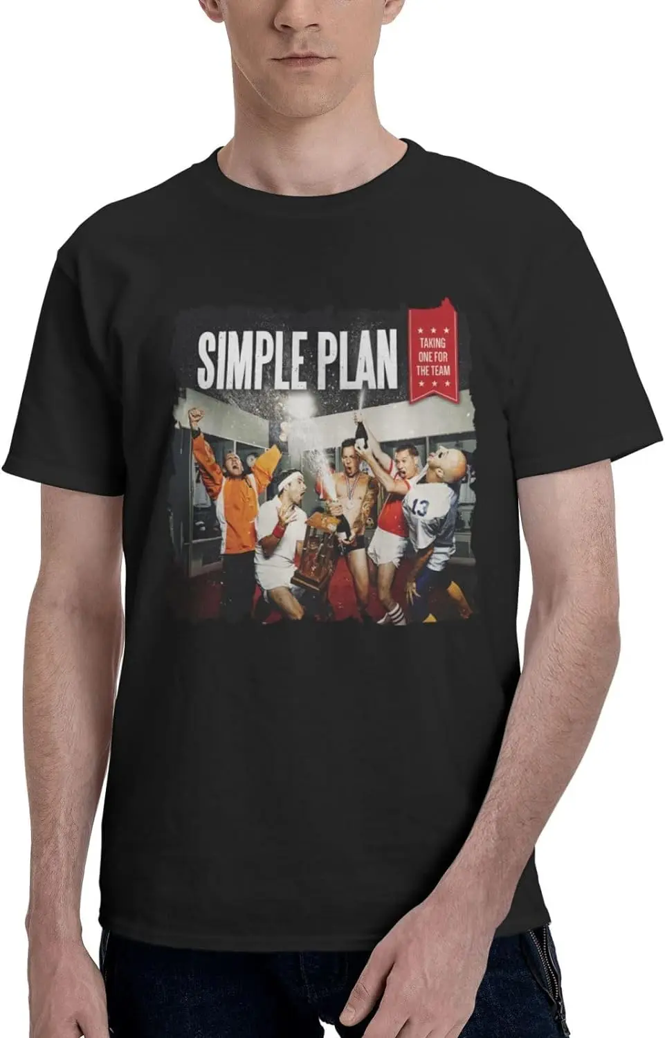 

T Shirt Men's Summer Casual Tee Cotton Crew Neck Short Sleeve Tops