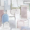 Journal GO 30pcs/lot Embrace The Summer Vintage Simple Border Memo Pad Material Paper Creative DIY Journal Collage Stationery 1