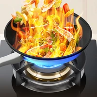 Explosion-proof Stainless Steel Gas Single Stove Desktop Gas Stove for Kitchen 5.2kw Large Fire Flame-out Protection Cooktops 2
