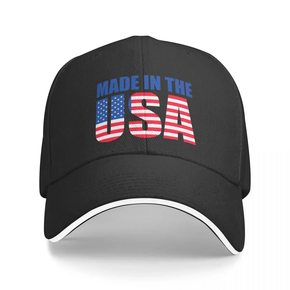 

Made in the USA Baseball Cap Christmas Hat Hat Beach Woman Hats Men's