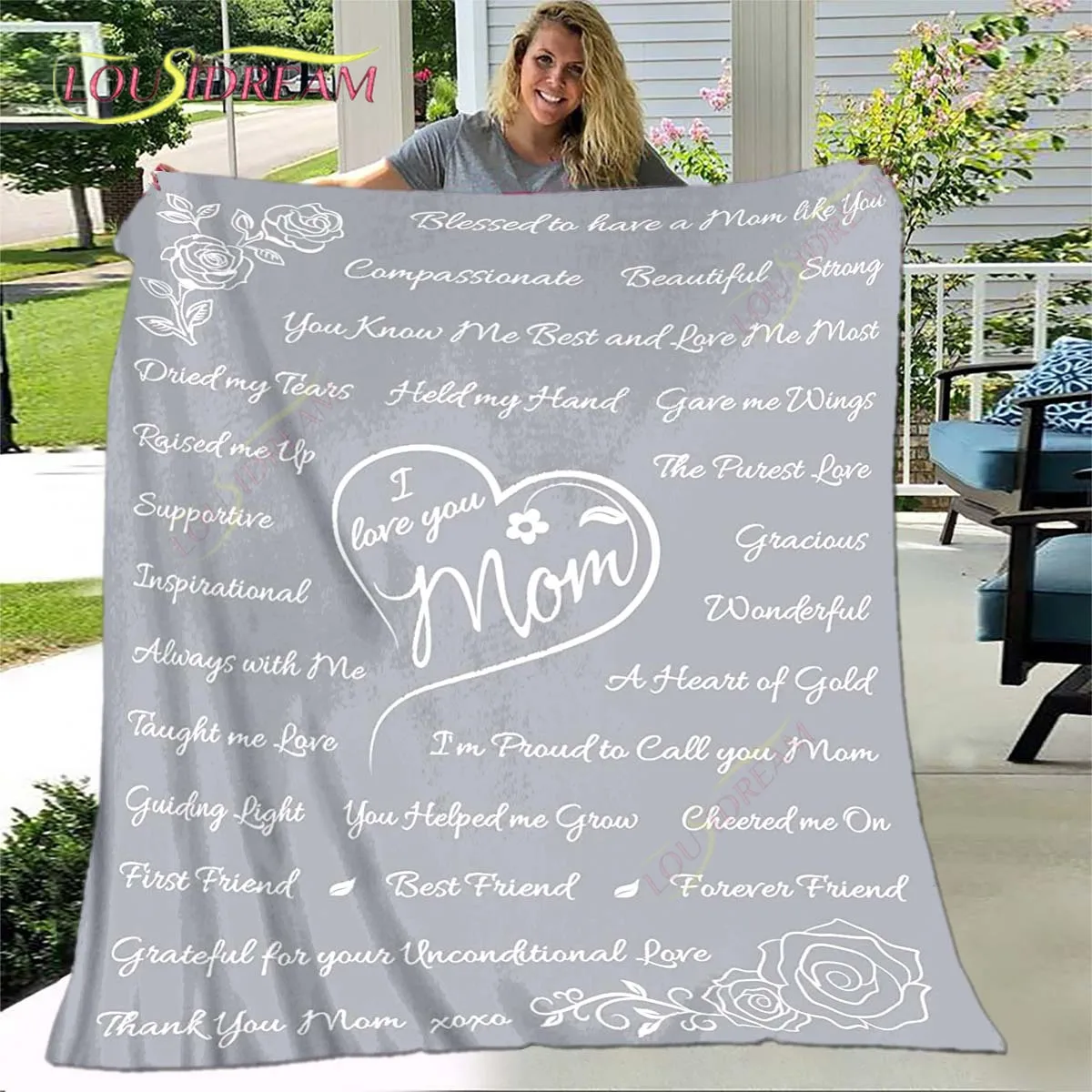 Gifts for Mom Blanket for Mom Birthday Gift Ideas Great Mom Gifts for  Mothers Day Suitable for Living Room/Bedroom Warm Blanket - AliExpress