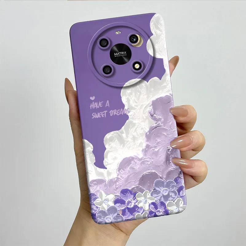 Sweet Painted Soft Silicone Phone Case - Cute Printed Design Cover