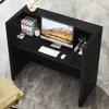Front Desk Counter, 47 Inch Small Retail Counter Checkout, Lobby,  Small Office, Reception Area (47.2" W x 19.7" D x 43.3" H) 5