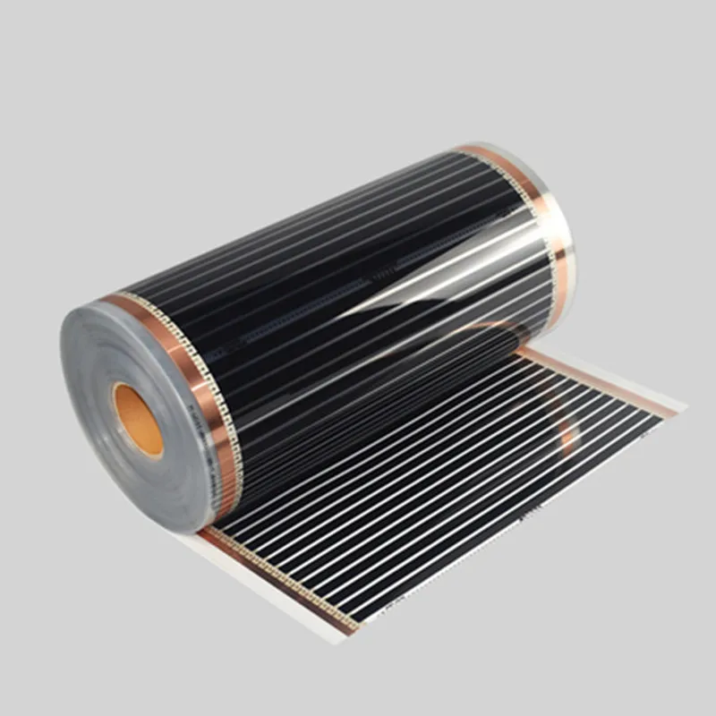 50cm*4m 50cm*2m Electric Heating Film Infrared Underfloor Foil Warming Mat 220V 220W Floor  Systems & Parts