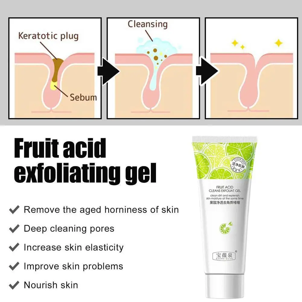 

Fructonic Acid Purification And Exfoliation Exfoliating Students Facial Gel Female Cleaning control And Oil Male Deep W0U6