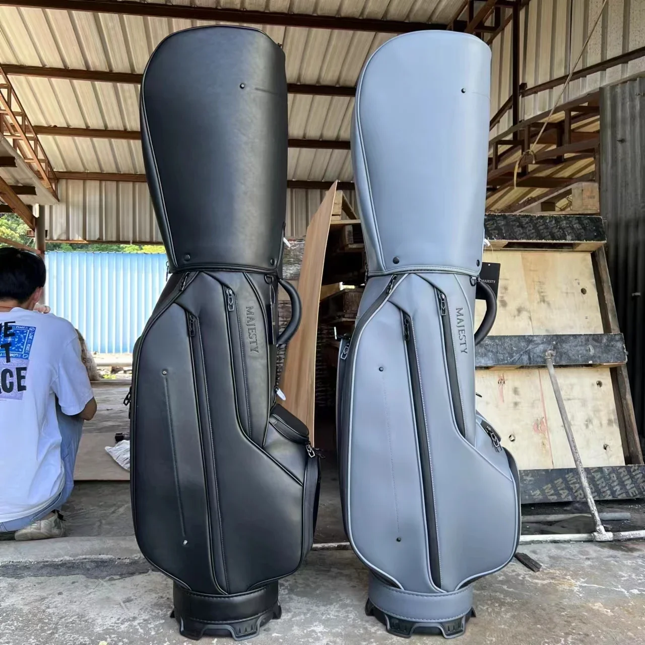 

23 New Golf Bag PU Waterproof Wear-resistant High-capacity High-quality Golf Standard Bag 골프 가방