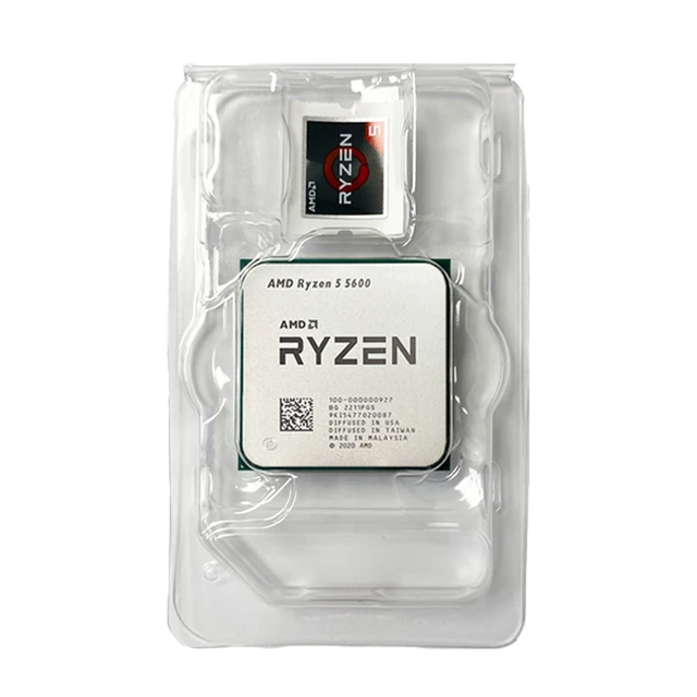 AMD new Ryzen 5 5600 amd R5 5600 pc gamer cpu 65W DDR4 Desktop Accessories Processor Support Gaming CPU Socket AM4 no cooler 3