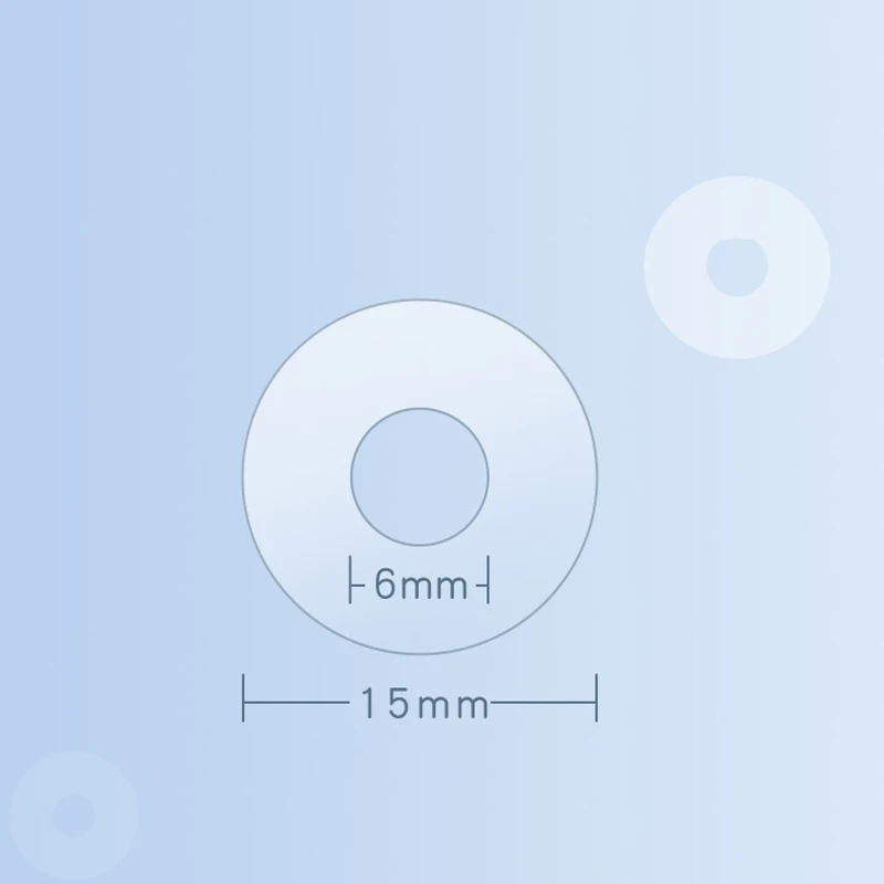 White Round Hole Reinforcement Labels 