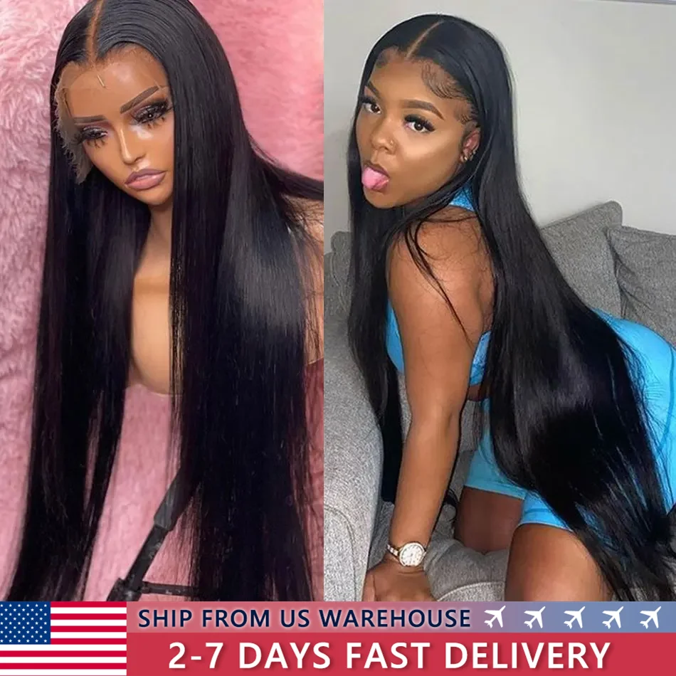 Bone Straight Lace Front Human Hair Wig