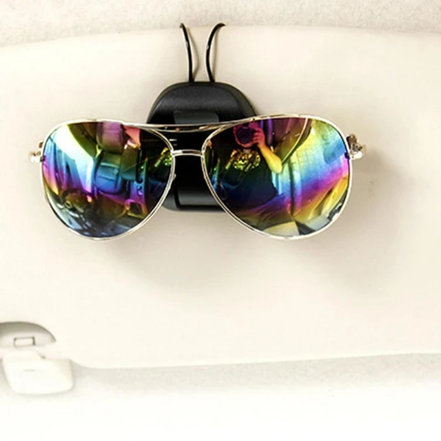 Diamond Sunglasses Eyeglasses Mount With Card Clip Glasses Holders For Sun  Visor Car Accessories Interior Decoration Auto Parts - AliExpress