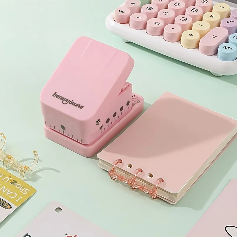 3-in-1 종이펀치, 1/3/5홀 구멍, 구멍 크기 5mm, 한 번에 15페이지 펀칭 가능, 간편한 수동 조작