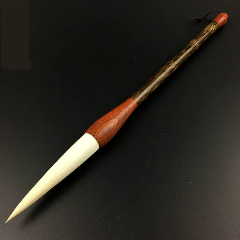 Paint Brush Calligraphy Brush Long Woolen Hair Brush Pen for Chinese Peony Painting Cursive Script