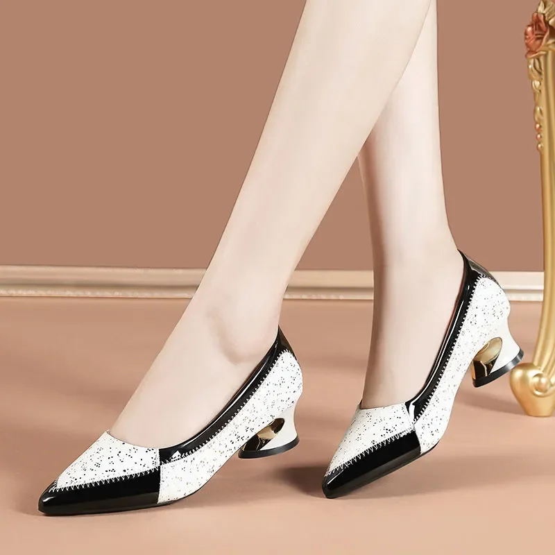 Women Pointed Toe Slip on Heel Shoes women high heels women pumps high heel pumps women shoes