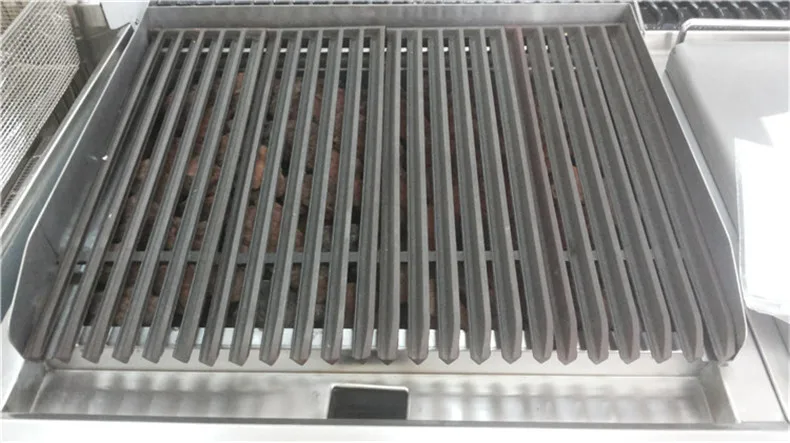 Gas Grill GB 989 1 Desktop Volcanic Stone Barbecue Stove Oyster Roaster Steak Machine Kitchen Cooking Equipment
