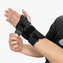 1PC Breathable Sprain Forearm Splint Wrist Protector Gym Crossfit Carpiano Tunnel Wristbands Wrist Support Brace Strap Men Women tanie tanio Uniwersalny CN (pochodzenie) Polyester sponge YG340