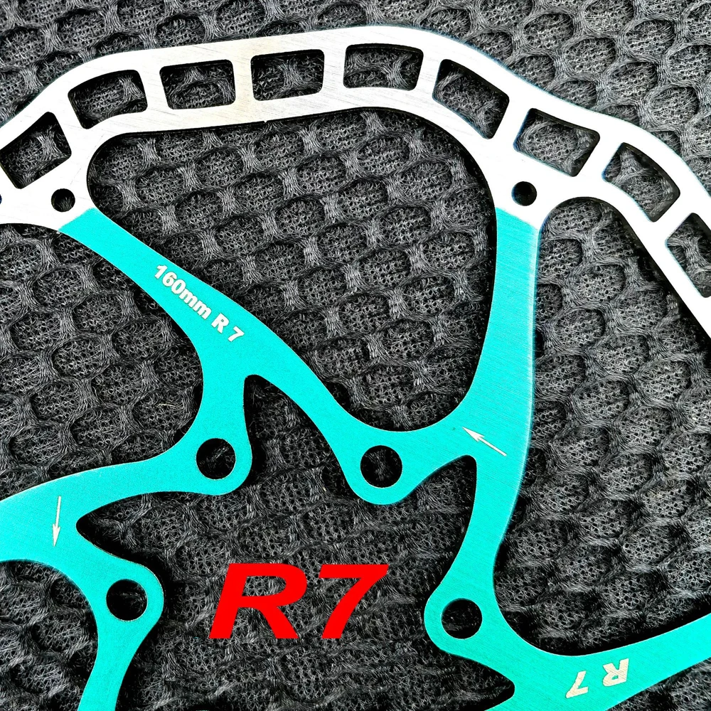 Catazer R7 Fahrrad-Scheibenbremsrotoren – 140/160/180 Mm, Edelstahl, Ultraleicht – Set Mit 2 Rotoren & Schrauben