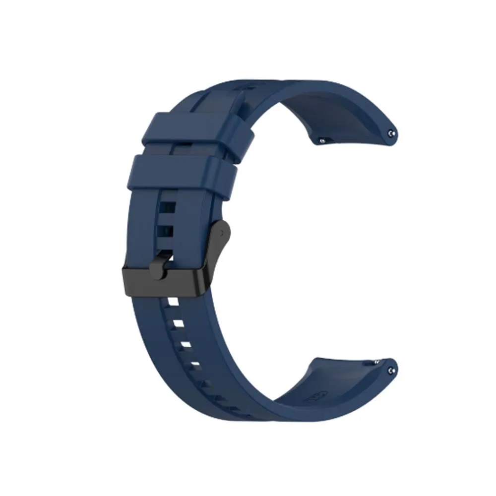 Silicone Watch Band Replacement Strap - 20mm/22mm, Multiple Colors Available