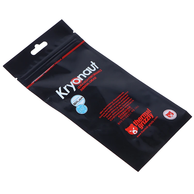 Thermal Paste 1g Thermal Grizzly Kryonaut Extreme KE for CPU/GPU Cooler Large Capacity Compound Cooling Silicone Grease