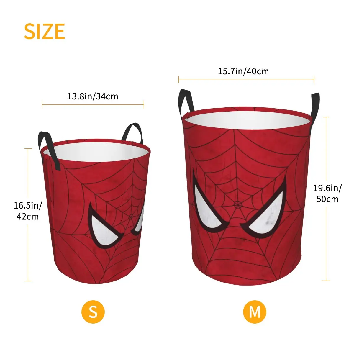 Spidey-Themed Large Storage Basket for Kids Room 6