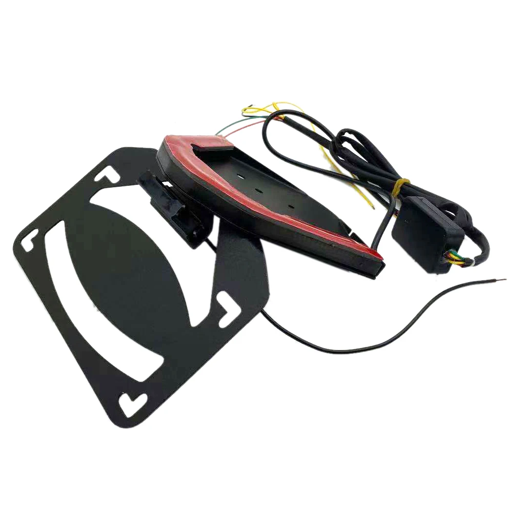 

For BMW- S1000RR S1000 RR S 1000RR 2020 2021 Short License Rear License Plate Mount Holder and Plate LED Light