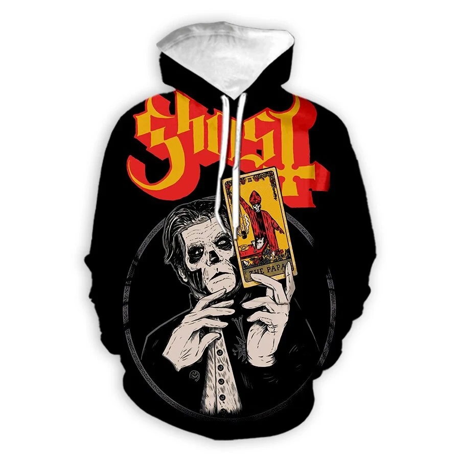 

Ghost Band Hoodies 3D Print Streetwear Men Women Casual Fashion Sweatshirts Oversized Hoodie Kids Pullovers Tracksuits Clothing