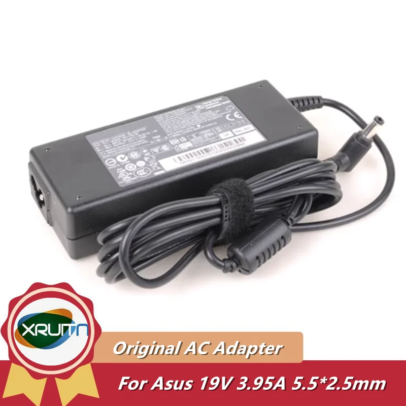

OEM Original 75W AC Adapter for ASUS K54HR K54LY K84HR K84LY K42JY Laptop Power Supply PA-1750-29 19V 3.95A Charger 04G266011110