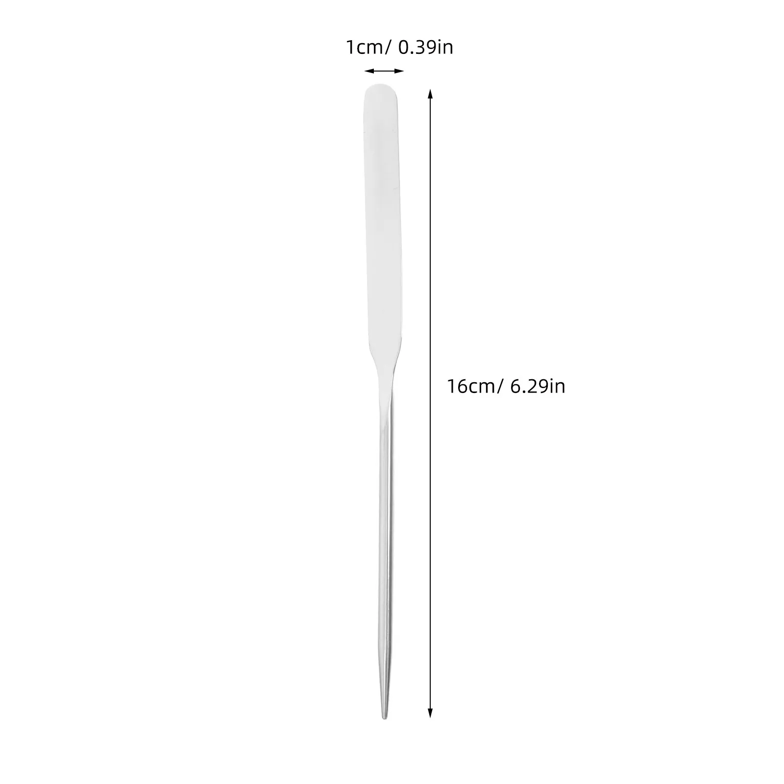 스테인레스 스틸 메이크업 스패출러 도구 다기능 파운데이션 믹싱 로드 뷰티 믹싱 스크레이퍼 네일 아트 피그먼트