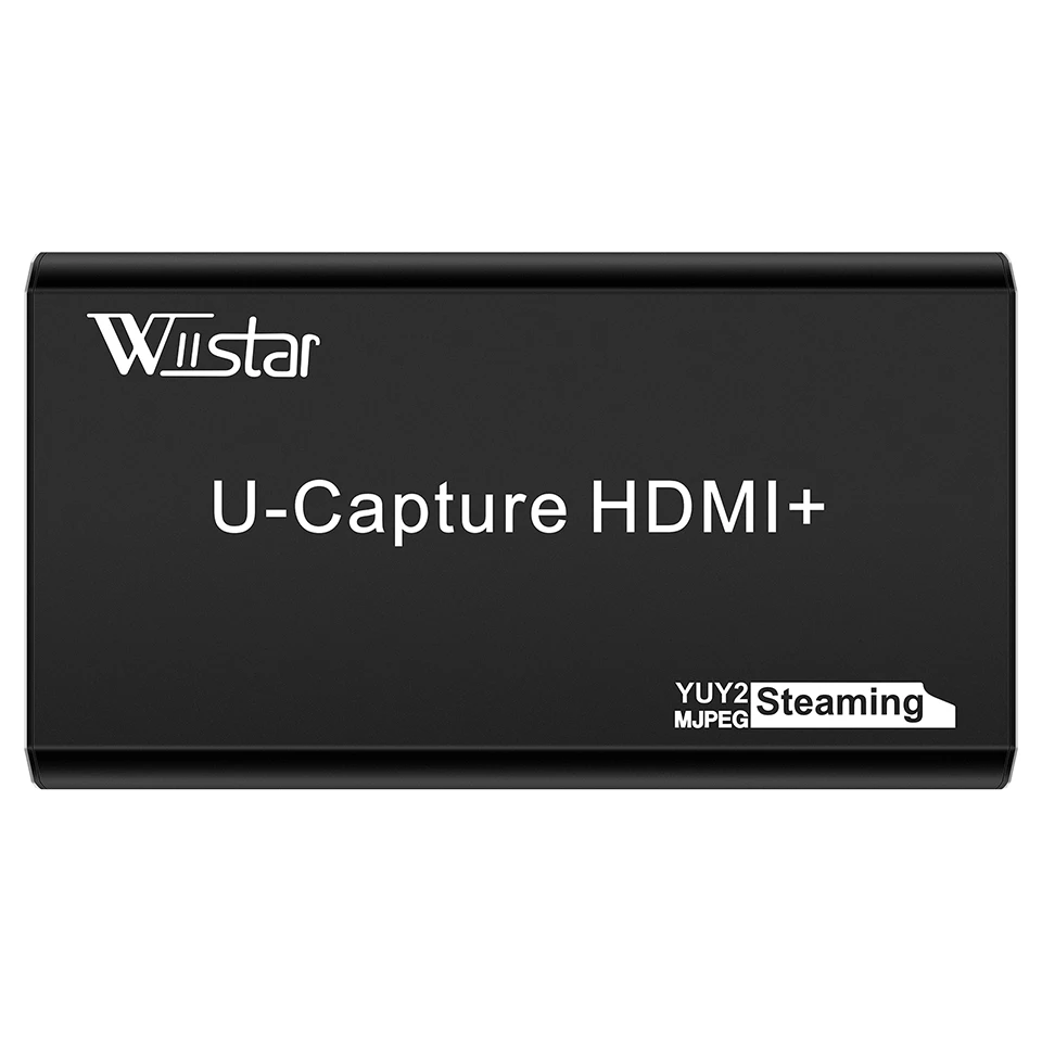 

Video Capture. One-in, one-out video capture, 4K UHD capture, strong compatibility, headphone or speaker output