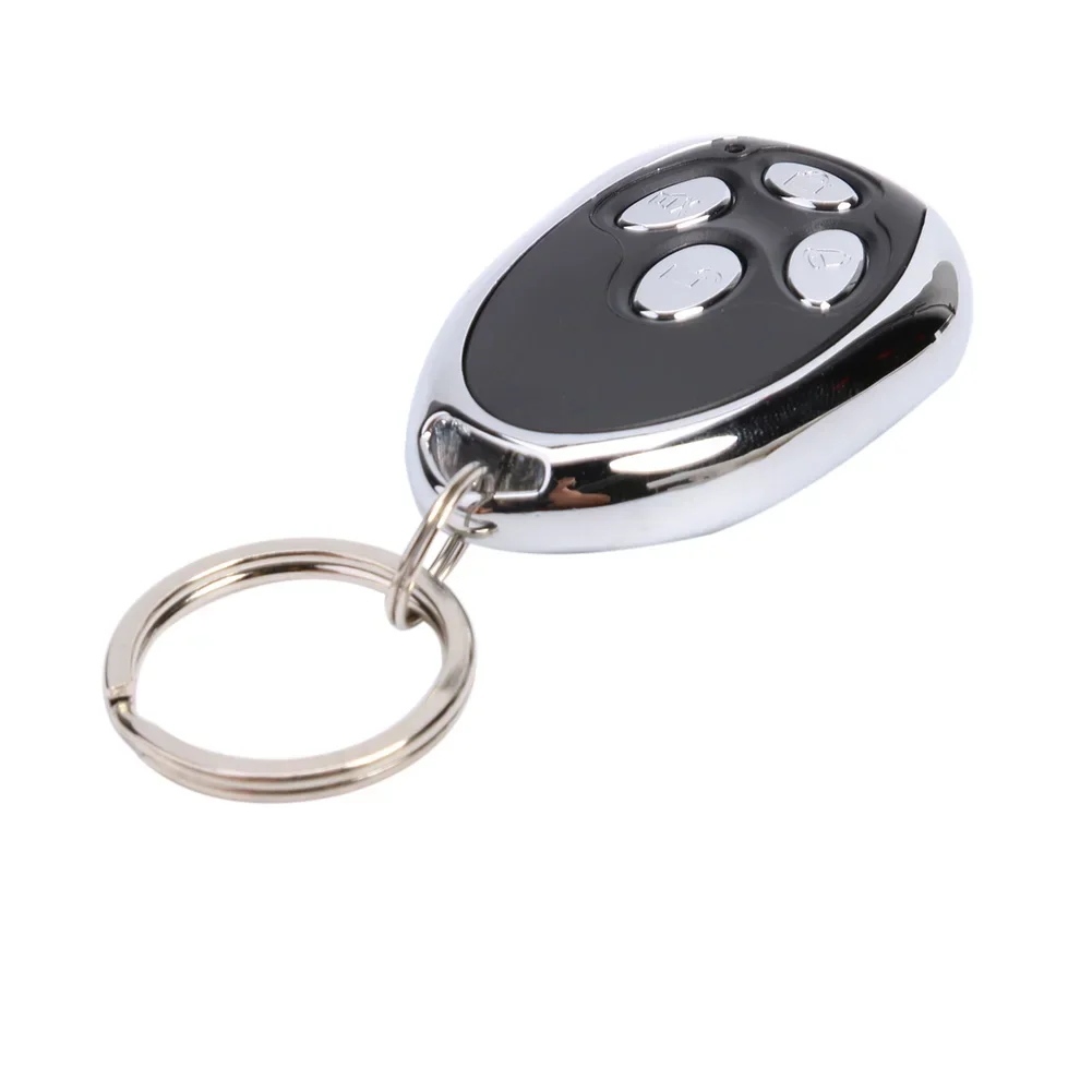 433MHZ Gate Alarm Remote 4 Keys Wireless Auto Remote Universal Replacement Control Copy Code Multi-function for Electric Vehicle