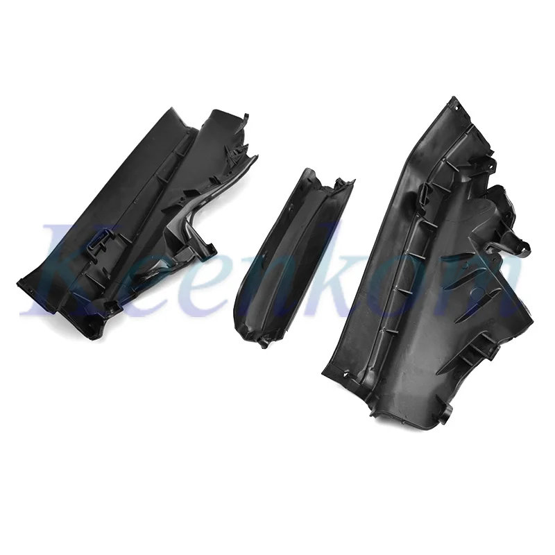For BMW X5 X6 E70 E71 E72 3Pcs/Set Car Engine Upper Compartment Partition Bulkhead Panel Kit 51717169419 51717169420 51717169421