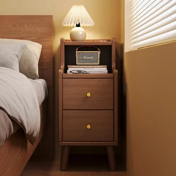 Comodini moderni Camera da letto Comodino piccolo Comodino ad angolo Comodini Cassetti stretti Mobila Pentru Dormitor Camera da letto Set Mobili 1