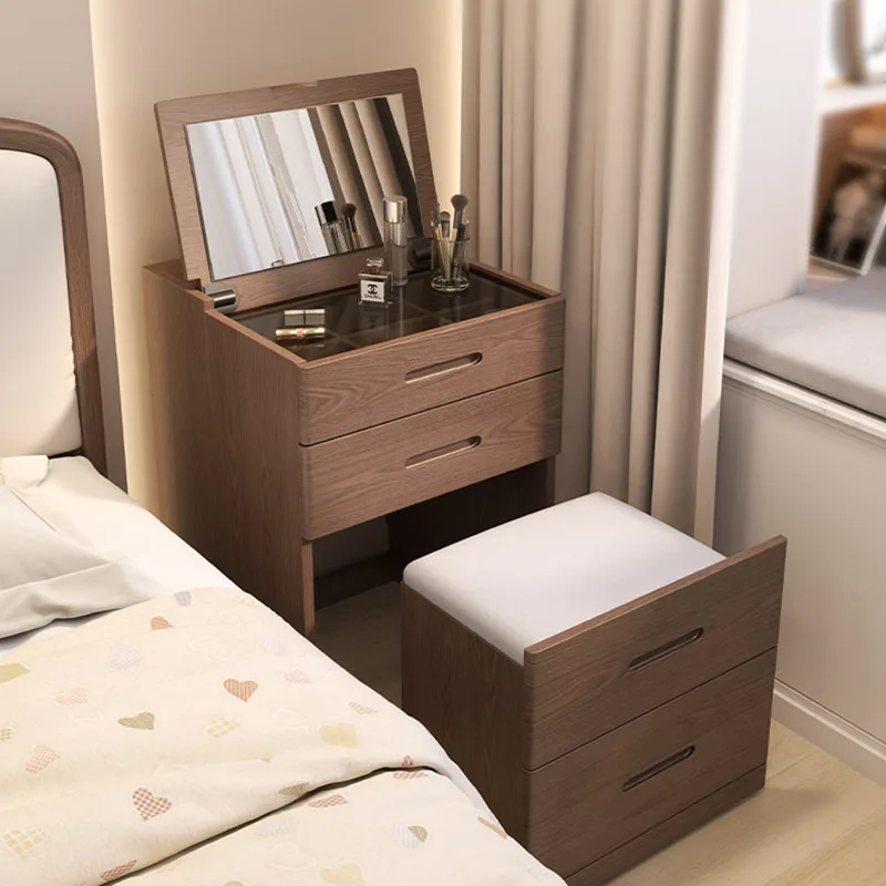 Vanity Brown Dressing Table Box Classic Organizers Drawers Dressing Table Make Up Sofas Living