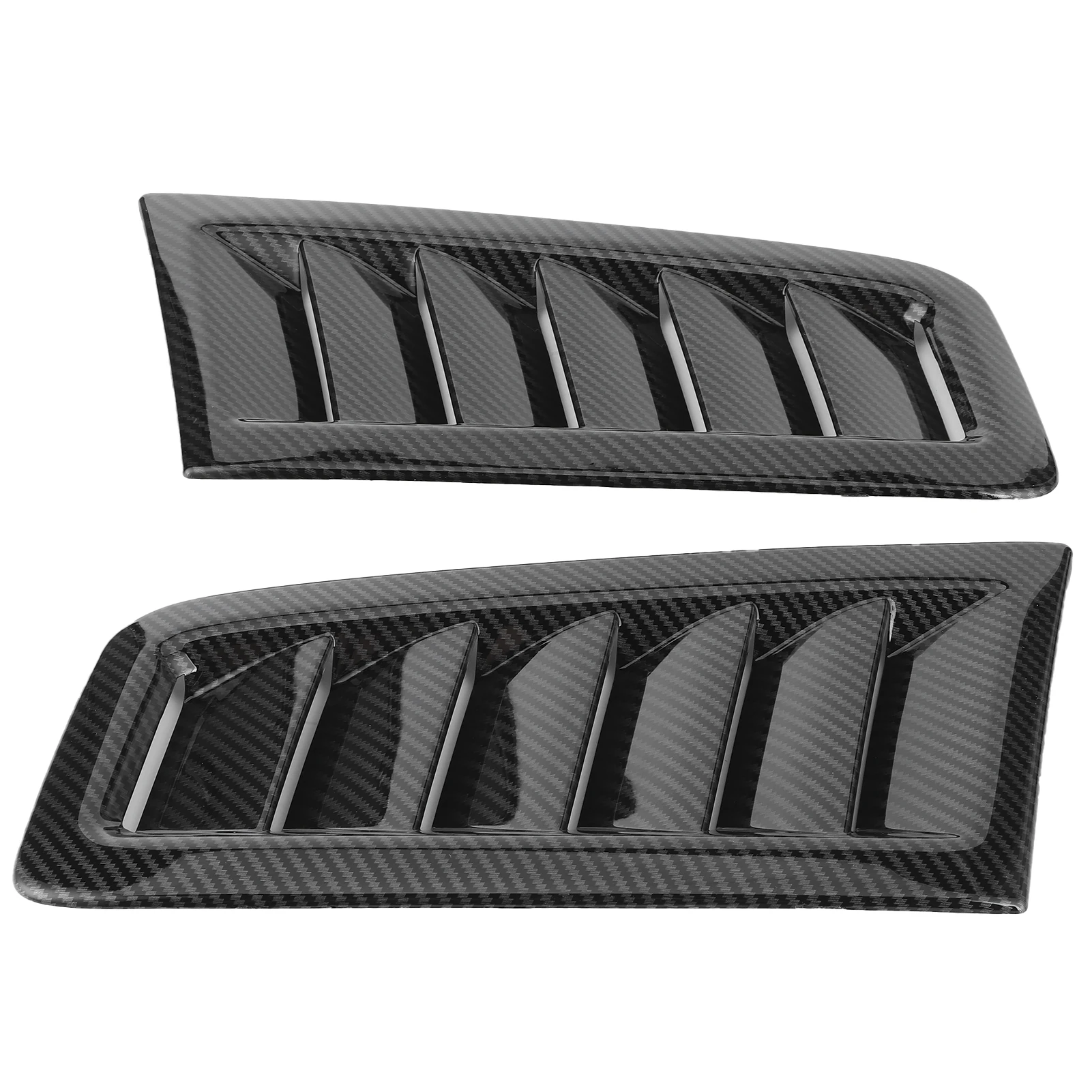 2Pcs Universal Bonnet Air Vents Engine Hood Car Exterior Parts For Focus RS MK2 Style Car Front Vent hood vents