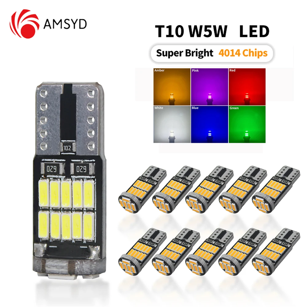 Bombilla Posicion Led W5w T10 501 Llevó La Bombilla Lateral