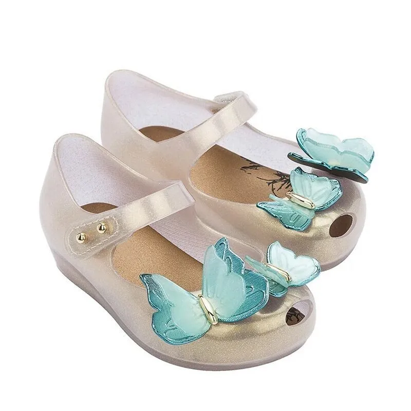 New Girls Princess Shoes Baby Summer Children\'s Sandals Kindergarten Soft Anti Slip Spring dress Sandals HMI039