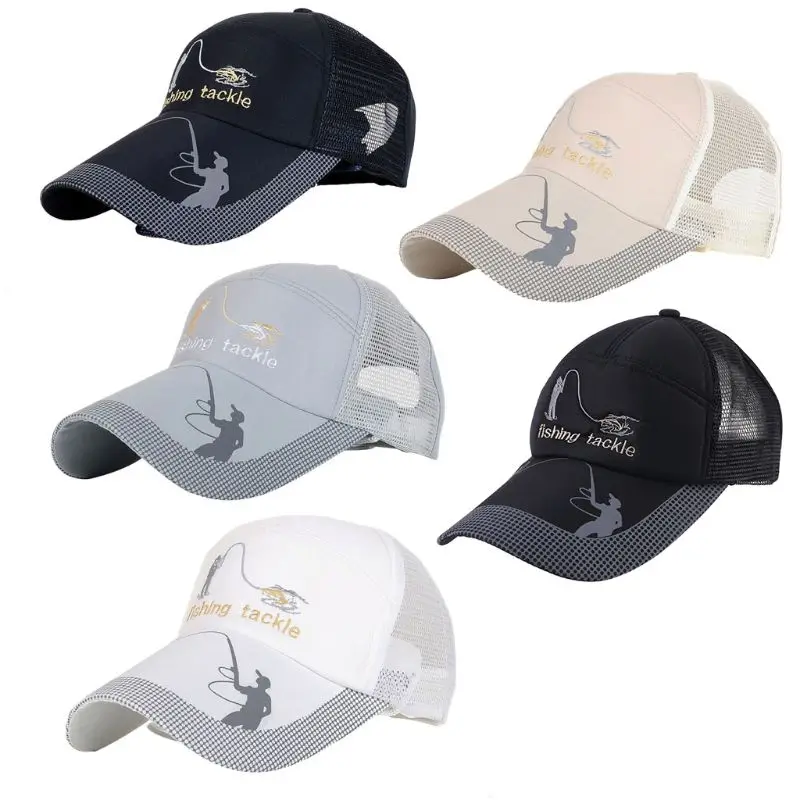 

L5YF унисекс спортивная кепка для рыбалки на открытом воздухе для Snapback шляпа для гольфа для солнцезащитного козырька