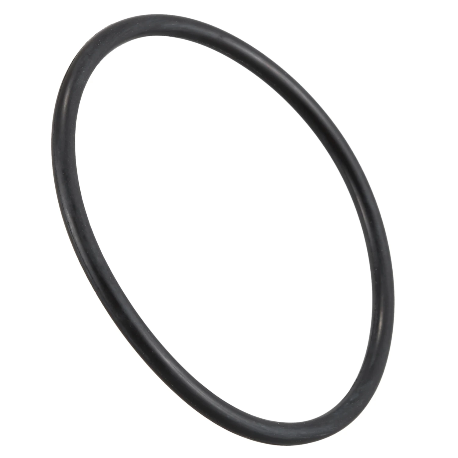 5 PCS 80 mm External Dia 4 mm Thick Filter Rubber O-Ring Seal Black