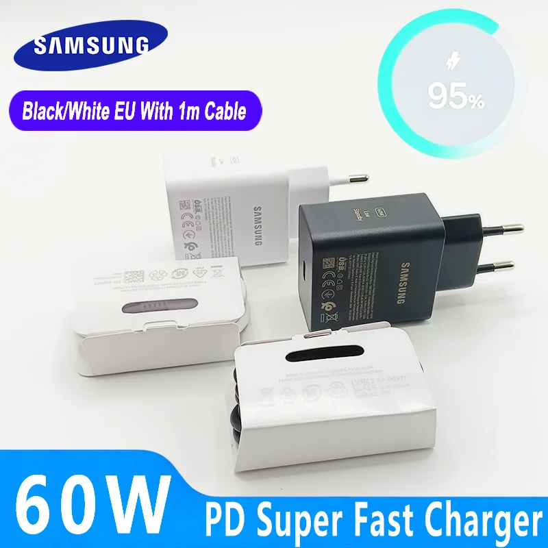 High-Power Samsung 60W PD Super Fast Charge Adapter