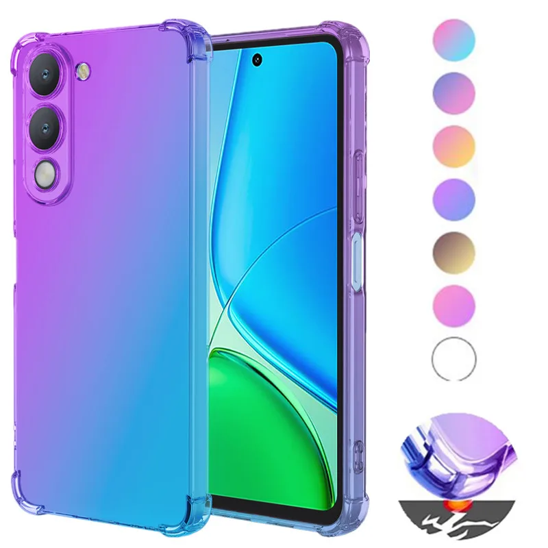 Gradient Airbag TPU Shockproof Case - Protective Cover s Coque Capa