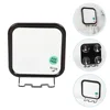 Razor Holder for Shower Fogless Mirror Makeup with Hook Mirrors Punch-free Bathroom 6