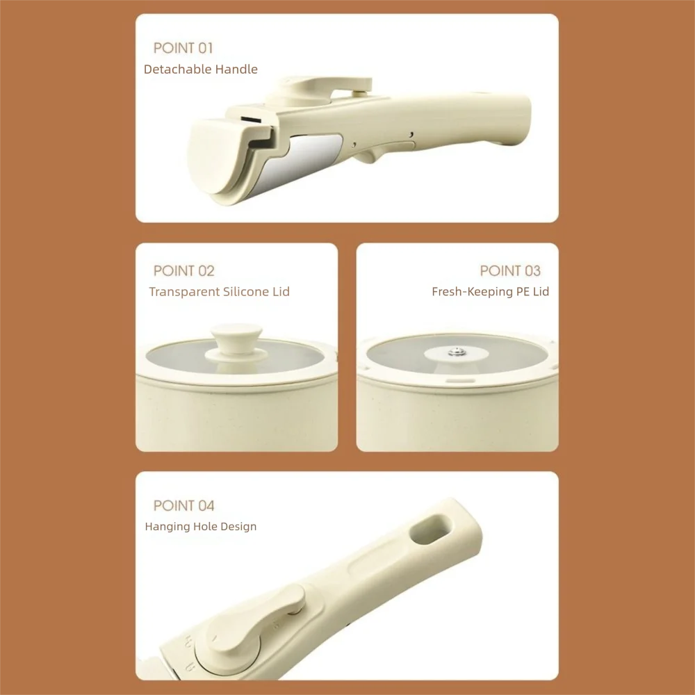 Description Picture 6 of itemPrevent Burns Multifunctional Panhandle Detachable Ergonomic Grip Anti Scald Pot Handle Replacement Handle Kitchen Accessories